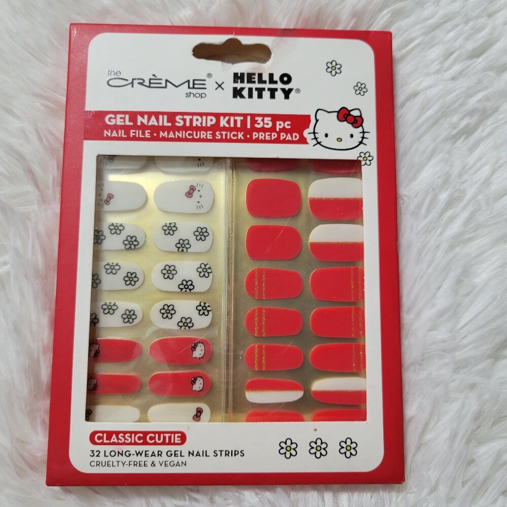 Creme x Hello Kitty Gel Nail Strip Kit